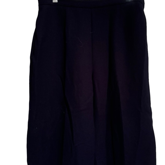 Vintage Polyester Petite‎ Black Trousers - Picture 2 of 6